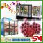Perfect after-sale service luxury glass door flower showcase