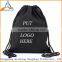 Top grade polyester sports drawstring bag / non woven drawstring backpack , nylon polyester drawstring bag