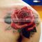 2016 New design high fashion waterproof Valentine's rose tattoo sticker