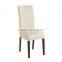 Restaurant high back white velvet dining chair YA70178