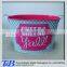Colourful wine ice bucket for salewith fixed handle