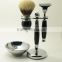 Custom Logo Shaving Brush Handles Badger Hair Shaving Brush Set