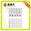 plastic iso standard pvc inlay with customized layout