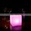 30cm Outdoor/Indoor Rechargeable RGBW color changing cube LED Light