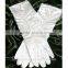 Fashion Ruffles Wedding Bridal Dress Satin Gloves