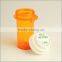 Plastic Child Resistant Hold Tab Down and Turn Vials from China Factory