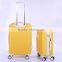 ABS travel trolley luggage bags with built in clothes rack