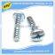 China manufacturer nonstandard steel galvanized threaded screw