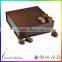 Premium Two layers neat handcraft custom logo stamping chocolate box wholesale