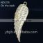 golden maple leaf pendant hair accessories pendant -373