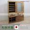 Reliable and Fashionable Japanes Durable solid wood kitchen cabinet with various kind of wood