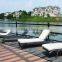 French Aluminium Frame black Sun lounge/Chaise lounge/Swimming pool