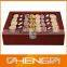 Hot!!! Customized Made-in-China Belgium Chocolates Weeding Favour Gifts Glossy Wooden Packaging(ZDC13-H010)