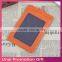 Fashion many color clear window vertical version working business leather id card badge holder