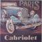 Car Oil Painting Popular Cheap Wall Clock