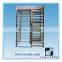 EXW price high quality Electric folding full height gate roller semi- automatic turnstile