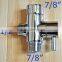 Brass Bidet T-connector,3-way T-diverter,Bidet T-adapter