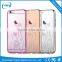 Crystal pc Cover-Aurora Fashion Transparent Hard PC Graden Flower Case for the girls for iPhone 6/6s