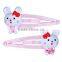 Cute rabbit Bobby Pins for lovely girls Hair Accessories