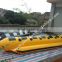 Inflatable Banana Rider/Aqua inflatable banana water park