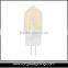 Plastic 12v led bulb 1.5w 2w high lumen g4