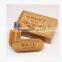 2-64GB Wooden USB 2.0 flash drive with three colours
