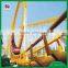 Outdoor amusement park rides 4ring roller coaster for sale