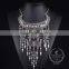 high quality vintage rhinestone chunky statement necklace tin alloy fashion women pendant necklace 6390150