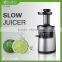 High quality PEI screw 150w 65RPM AC motor slow juicer extractor ,cold press juicer,slow juicer