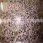 acid etched mirror , background wall glass
