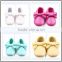 Wholesale High Quality Colorful Tassels Breathable Soft Baby Shoes Leather Baby Moccasin shoes