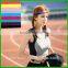 Rainbow color sport head band sweatband