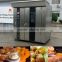 steel Commercial Bakery Appliances Steel Rotary Oven/Double shelf, 64 plate