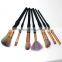 New design calabash handle makeup brushes more comfortable feeling