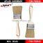 Factory price wall painting tools soft bristles wooden handle painting brushes
