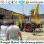 Hydraulic digging machine with tractor and crane