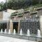 Wall waterfall fountain in guangzhou city