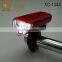 bicycle accessories light,led light bike,3 white led