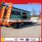 Full Type Lowbed Flatbed Drawbar Truck 3 Axles Pallet Semi Trailer For Tractor Agriculture