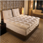 High Quality Ultra Soft White Goose Feather Memory Foam Quilted Mattress Topper