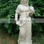 European design of resin lady statue