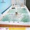 New design Balboa 2 zone Swim Pool Spa 7.5m Balboa Outdoor Endless Pool Spa for 10Persons