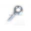 Silver Color Zinc Plated Metal Cup Hook Screw Eye Bolt (5 Piece Package)