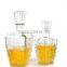 Crystal vodka glass container 1000ml
