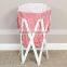 Home Decorators Hot Sale Wood Frame Round Clothes Laundry Hamper