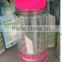 Home Water Bottles Tableware Drinkware Bottles Bling Plastic Water Bottle With Straw Sip Lid Soft Sip Drink H0245