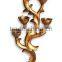 MW-1442-01 Antique hanging wall art decor with candle holder