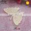 Lovely beautiful small ivory butterfly applique for girl dresses