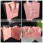 Amazing luxury ribbon handle pink gift paper bag