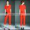 new model ladies red fashion office pants customized factory price